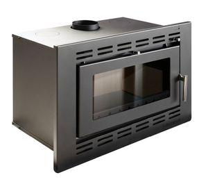 Estufa a leña 26700W Mont Blanc gris charcoal Alcazar
