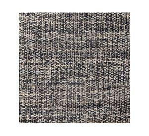 Alfombra Melange yute negro 240x340 cm