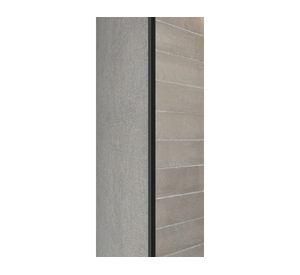 Guardacanto Quad 10x10mmx2.5m negro mate