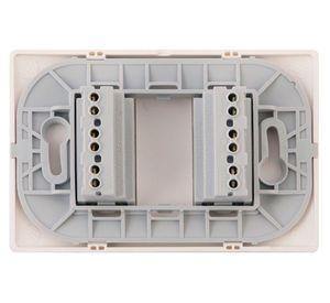Enchufe armado 10/16A 2P+T/2P+T bipaso blanco Bticino