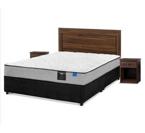 Cama americana Star 2 plazas base dividida + set muebles Asturias