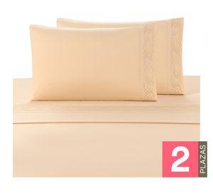 Sábanas 2 plazas Blonde beige