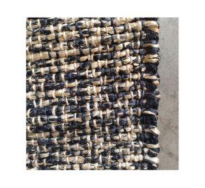 Alfombra grande Empty yute melange/negro 160x230 cm