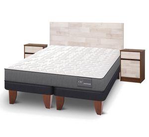 Cama europea king Anatomic patas + set Legno