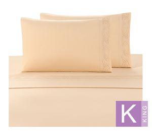 Sábanas King Blonde beige
