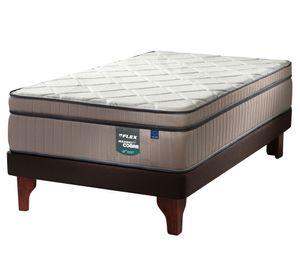 Cama europea Máximo Cobre 1.5 plazas box