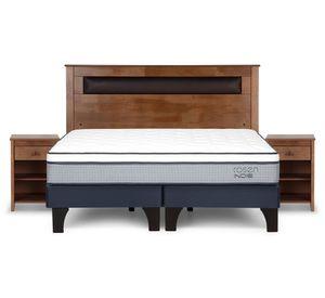 Cama europea Indie 2 plazas base dividida + set Ferrara