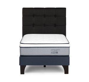 Cama europea Indie 1 plaza + respaldo Issey