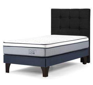 Cama europea Indie 1 plaza + respaldo Issey