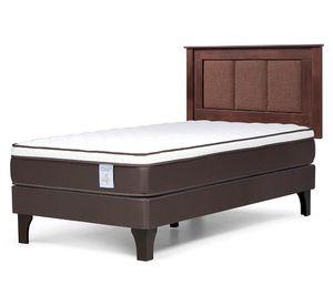 Cama europea 1 plaza New Style 4 Plus + respaldo Rachel