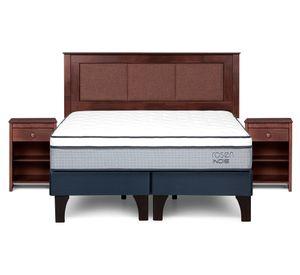Cama europea Indie King + Set Rachel