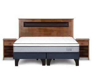 Cama europea Indie King + Set Ferrara