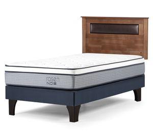 Cama europea Indie 1 plaza + respaldo Ferrara