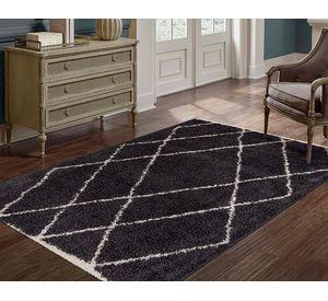 Alfombra shaggy Guiza marengo 150x200 cm