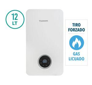 Calefont tiro forzado 12 lt gas licuado HydroWind Plus Junkers