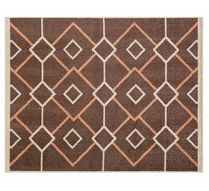 Bajada de cama frise light Velut café 50x100 cm