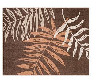 Bajada de cama frise light Velut marrón 50x100 cm