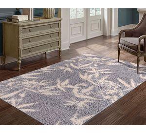 Alfombra shaggy Guiza polipropileno gris 150x200 cm