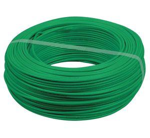 Cable evaflex 2,5 mm 25 m H07Z1-K verde Cocesa.