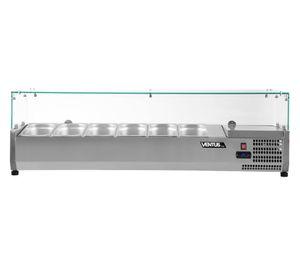 Salad bar sobremesa 6 depósitos 1/3 VENESBA-150 Ventus
