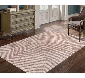 Alfombra shaggy Guiza beige 170x230 cm