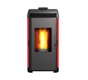 Estufa a pellet Hera+ rojo 9000 W