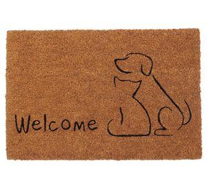 Limpiapiés Pets fibra de coco 40x60 cm