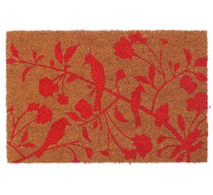 Limpiapiés Birds fibra de coco 60x120 cm