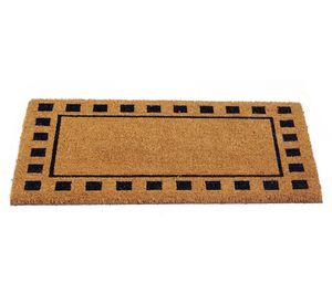Limpiapiés Squares fibra de coco 60x120 cm