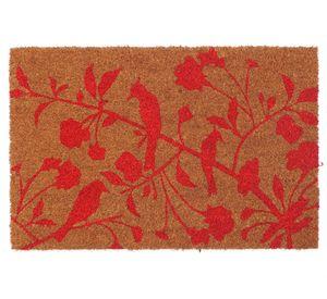 Limpiapiés Birds fibra de coco 45x75 cm