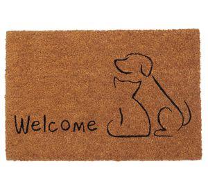 Limpiapiés Pets fibra de coco 45x75 cm