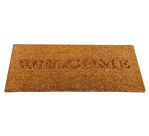 Limpiapiés Welcome fibra de coco 40x60 cm
