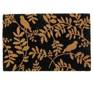 Limpiapiés Leaves fibra de coco 45x75 cm