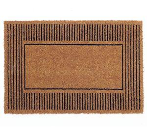 Limpiapiés Stripes fibra de coco 45x75 cm