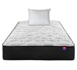 Colchón Therapedic plus 1.5 plazas box + 1 almohada
