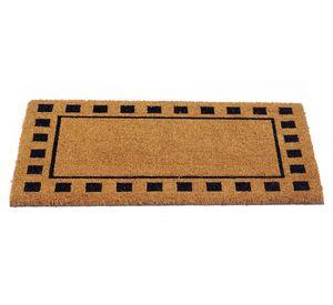 Limpiapiés Squares fibra de coco 45x75 cm