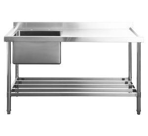 Lavafondo 1 taza VENELP-140SD derecho inox Ventus.
