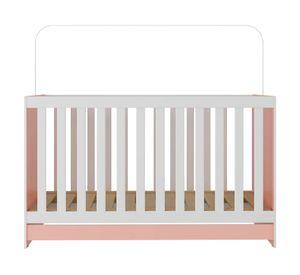 Cuna corral New 3 funciones 80.5x66x133 cm rosado