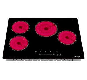 Encimera vitrocerámica QES4TB 4 quemadores
