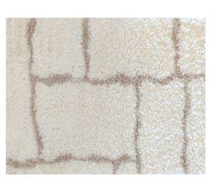 Alfombra Begonia Polipropileno beige 80x120 cm
