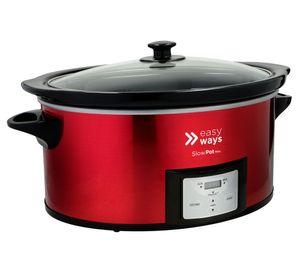 Olla cocción Slow Pot Mini SCO-40 rojo 3.8 lt
