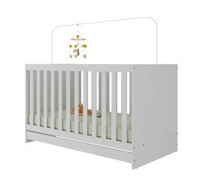 Cuna corral New 3 funciones 80.5x66x133 cm blanco