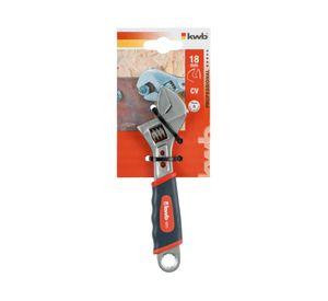 Llave francesa 3/4'' 18 mm mango plástico 1 un.
