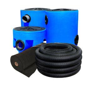 Kit completo fosa 2400 litros