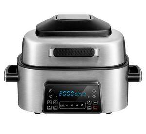 Freidora parrila de aire Air Fryer grill EWAF03 6 lt gris