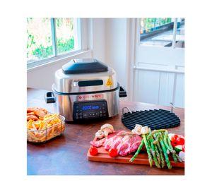 Freidora parrila de aire Air Fryer grill EWAF03 6 lt gris