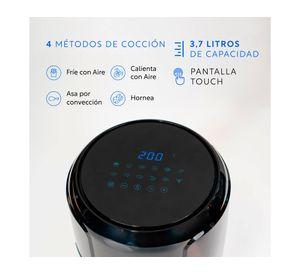 Freidora de aire Air Fryer multi touch negro 3.7 lt