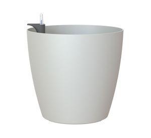Maceta 30 cm autorregante San Remo gris claro