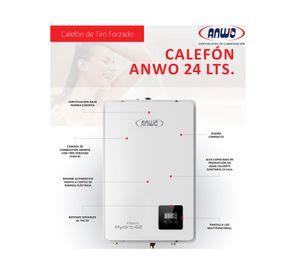 Calefont tiro forzado 24 litros gas natural VAN24LTSNG-N