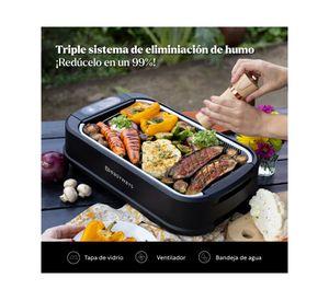 Parrilla eléctrica Smokeless grill master EWP02 negro 1500 W